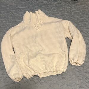 Max Studio Cream Cowl Neck pullover